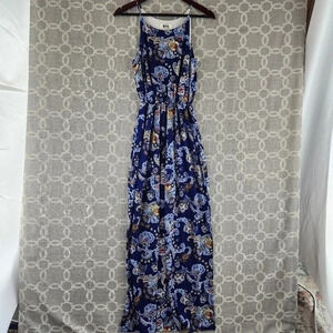 NWT Verse Winnie Made In U.S.A High Neck Paisley Tank Maxi Dress S